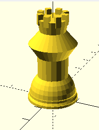 Chess Rook Embroidery Design