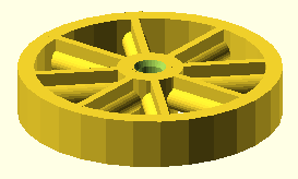 wheel from bottom