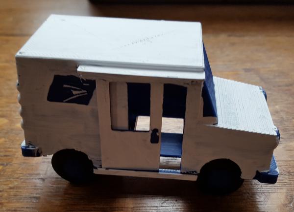 mail truck photo