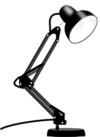 clipart: adjustable lamp