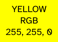 yellow RGB