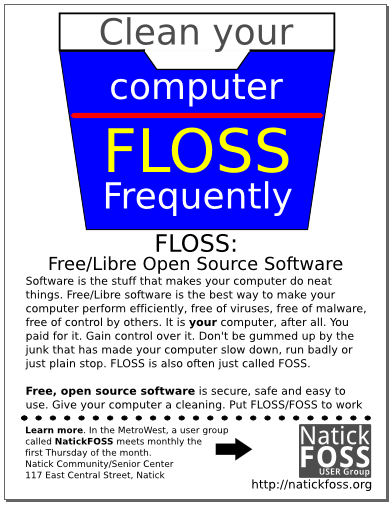 poster Floss frequently