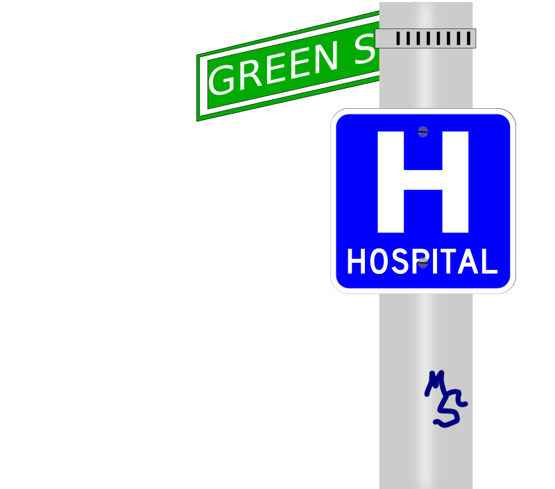 h is for hospital