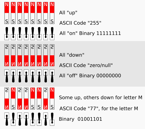 ASCII/binary