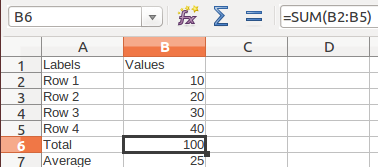 spreadsheet formula
