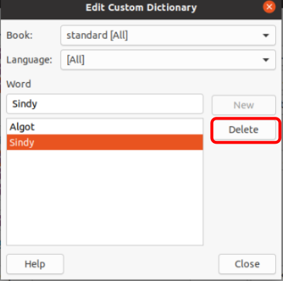 fixing dictionary 2