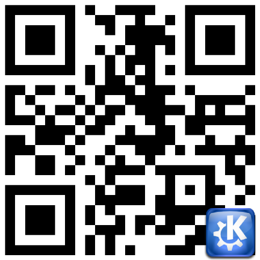 image: KDE Join the Game QR Code