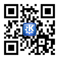 image: QR Code KDE.org