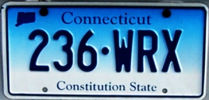 image: Connecticut plate