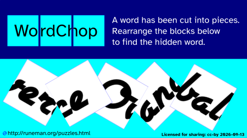 wordchop puzzle