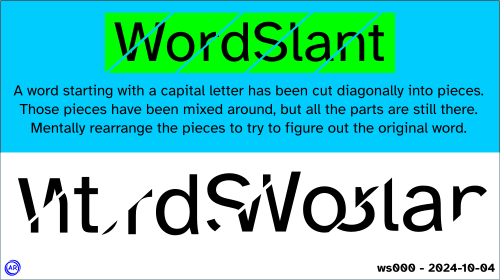 wordslant puzzle