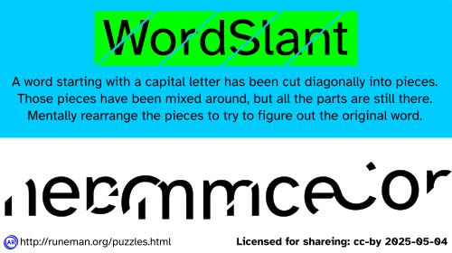 wordslant puzzle