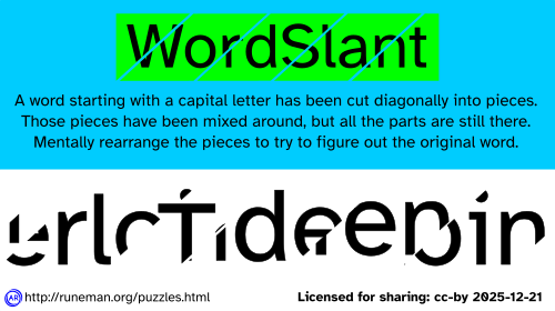 wordslant puzzle