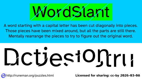 wordslant puzzle