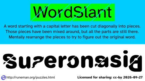 wordslant puzzle